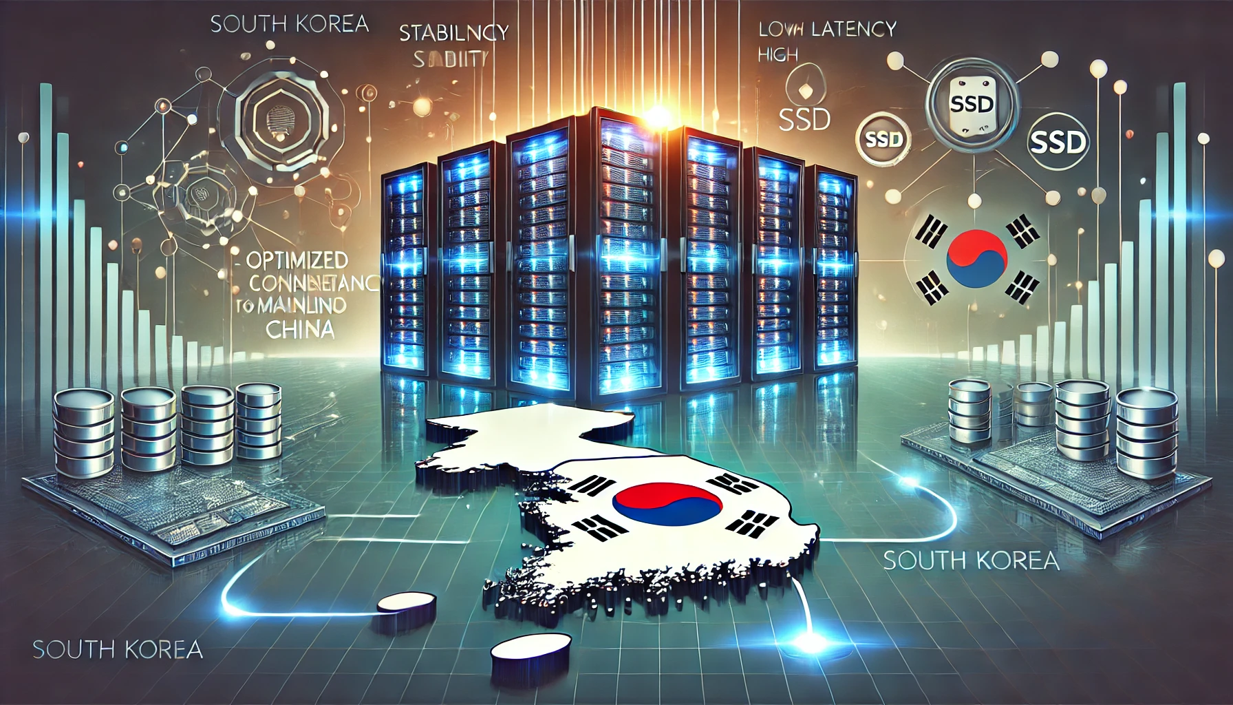 韩国云服务器:韩国云服务器（vps）6,CPU:6 CPU Cores,内存:16384M, 硬盘:,宽带:大陆优化/10M,IP:1IP个仅770元/月