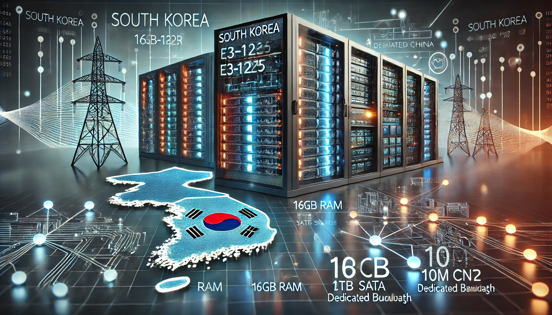 韩国自营服务器:韩国E5系列CN2,CPU:E5-2630L *2(12核),内存:32G, 硬盘:,宽带:10M独享,IP:3个仅1150元/月